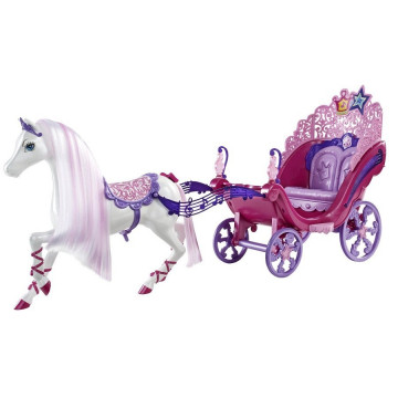 Barbie® Princess and the Popstar Lights & Music Carriage