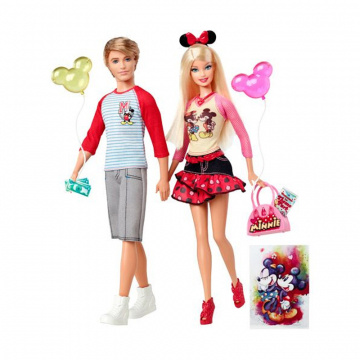 Love Disney Barbie & Ken dolls 2