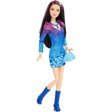 Barbie® Fashionista® Raquelle Doll(Black Hair/Blue)