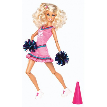 I Can Be Cheerleader Barbie Doll TRU (pink-blonde)