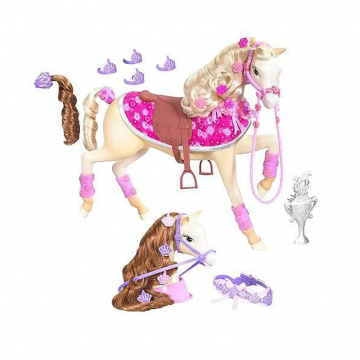 Barbie Stable Styles Dress Up Tawny Me & My Horse