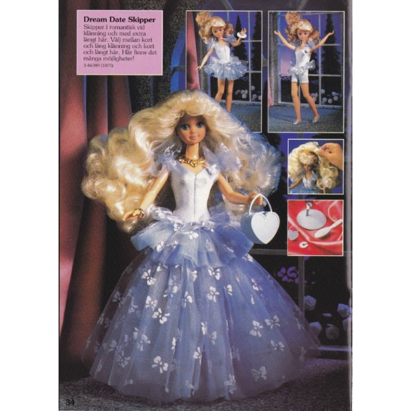 Dream Date Skipper Doll - 1075 BarbiePedia