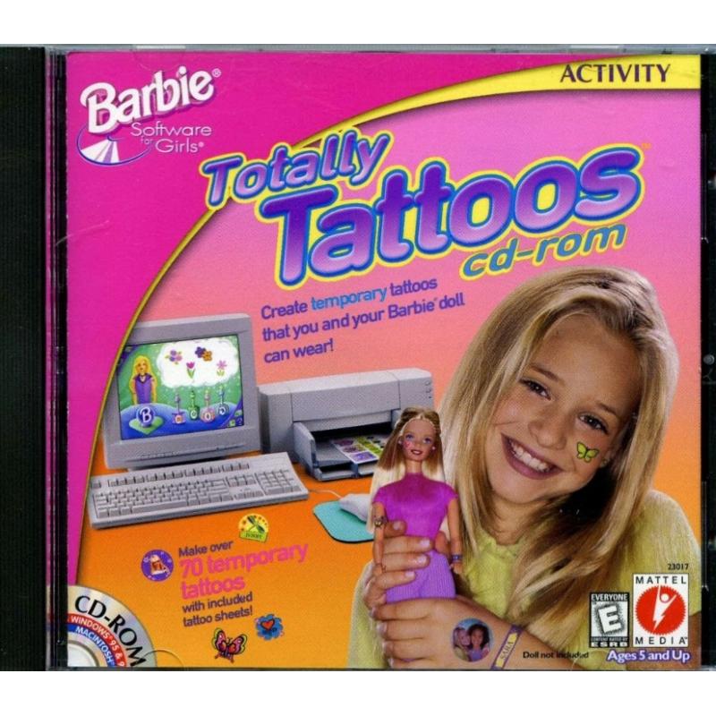 Totally Stylin Tattoos Barbie NEW 40+ Tattoos! | #76424756