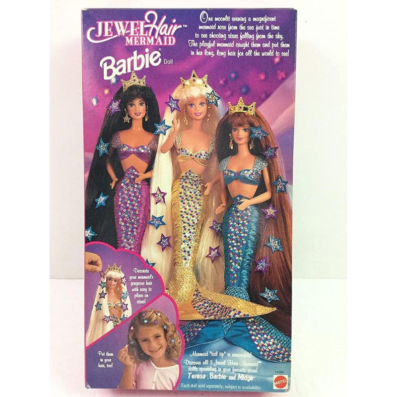 Jewel Hair Mermaid Barbie Doll - 14586 BarbiePedia