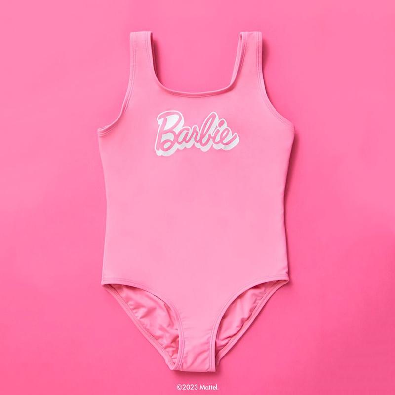 Girls Barbie One-Piece Swimsuit (Kids) - 2000481890 BarbiePedia