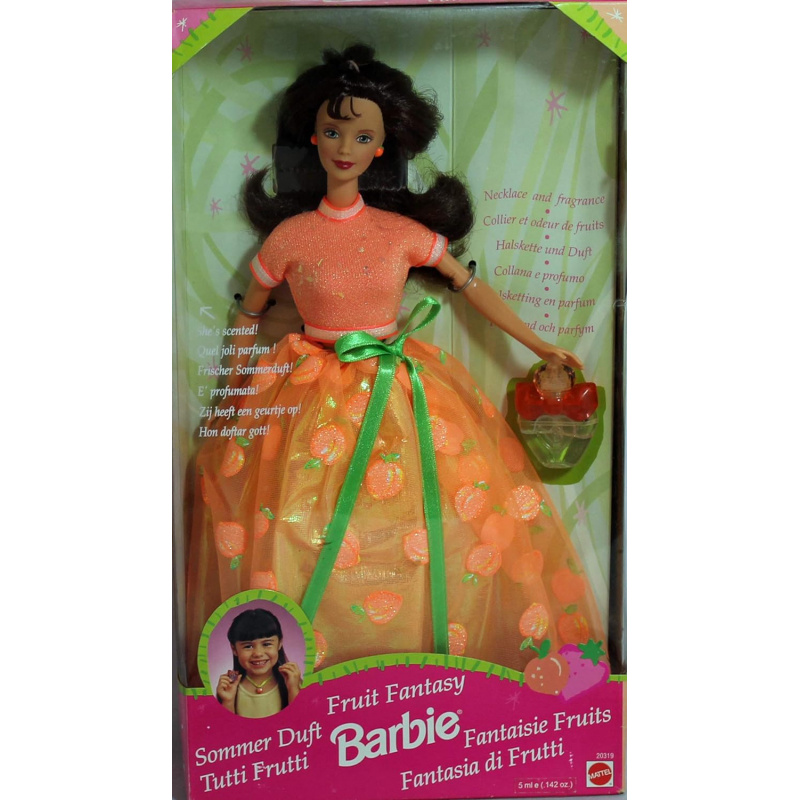 Fruit Fantasy Barbie Peach (brunette)