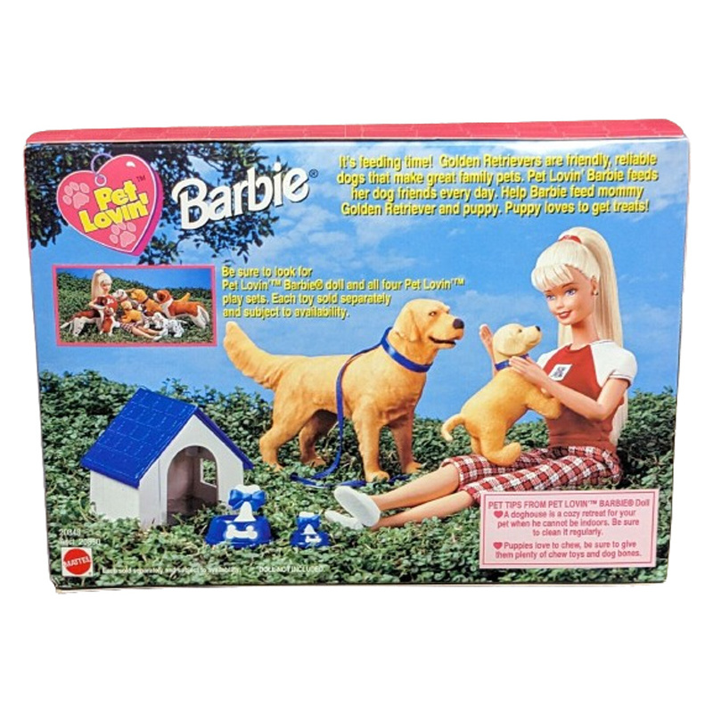 Barbie Pet Lovin Dogs Golden Retreiver - 20848 BarbiePedia