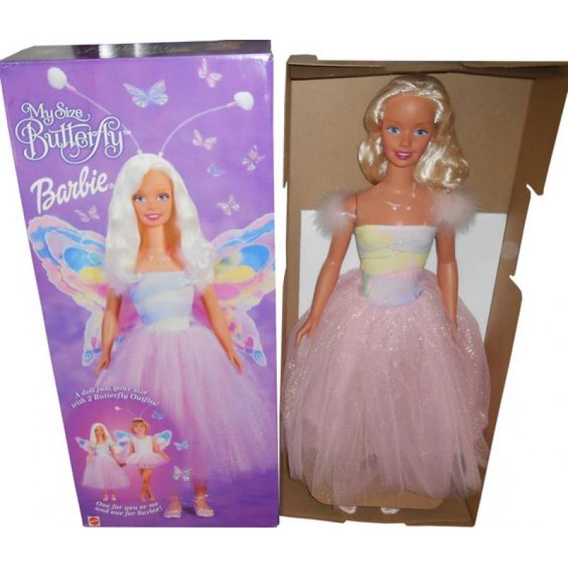 My Size™ Butterfly Barbie® Doll (White) - 25863 BarbiePedia