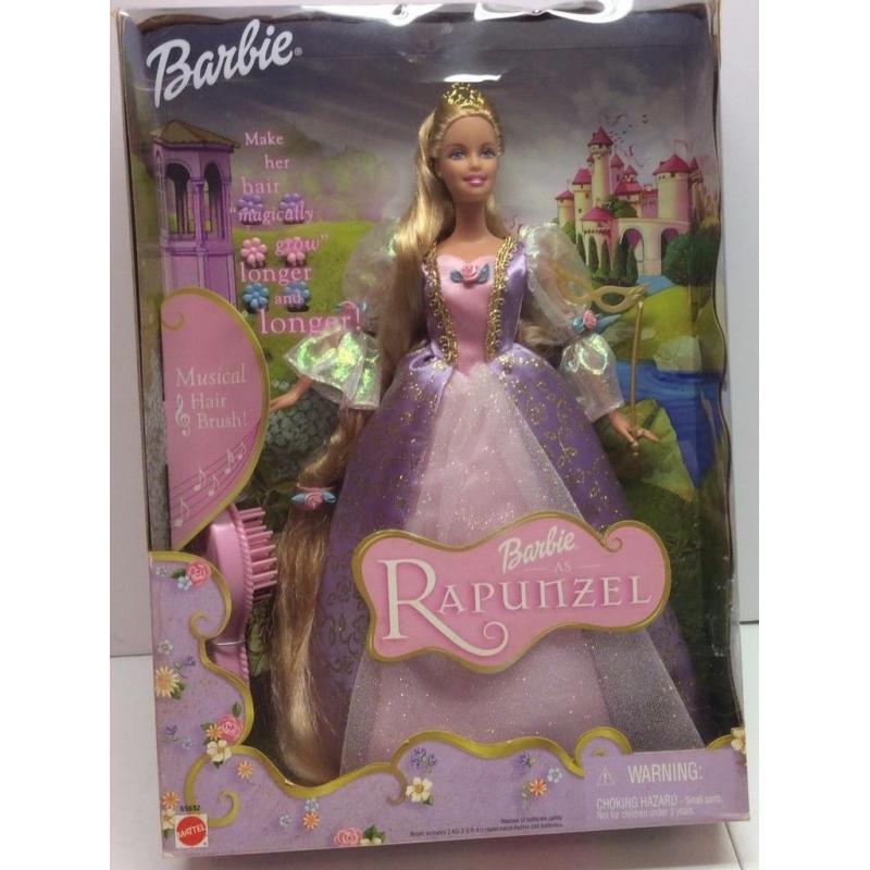 Barbie rapunzel 2025 muñeca 2002