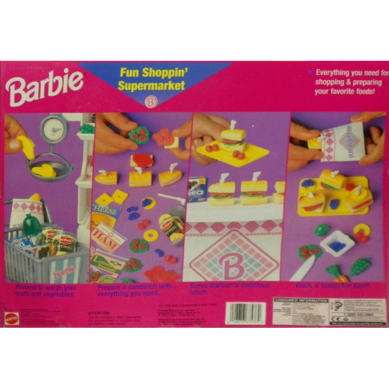 Shoppin' Fun Barbie & Kelly Supermarket Playset - 67576_91 BarbiePedia