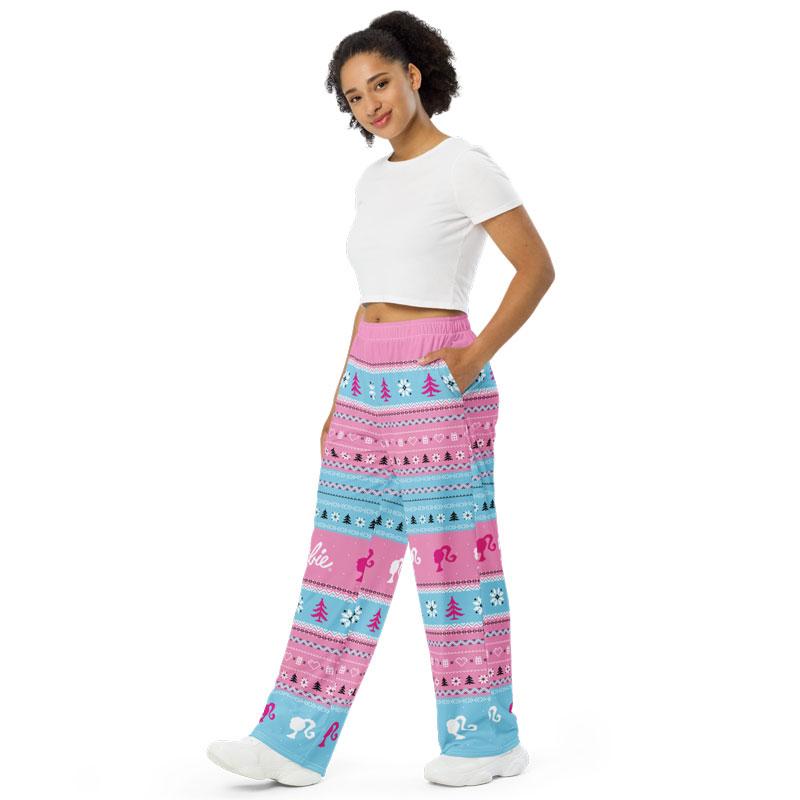 Barbie All-over Holiday Print Unisex Sweatpants - 7645912_15514 BarbiePedia