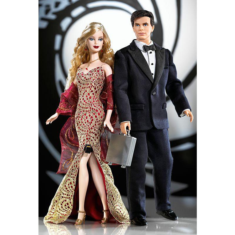 James Bond 007 Ken® and Barbie® Giftset - B0150 BarbiePedia