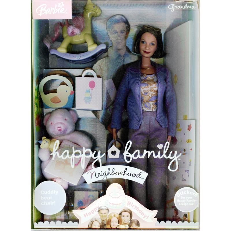 Happy Family Neighborhood Grandma - B7690 BarbiePedia