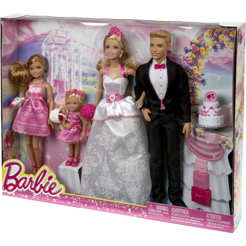 Barbie Wedding Gift Set - BJR08 BarbiePedia