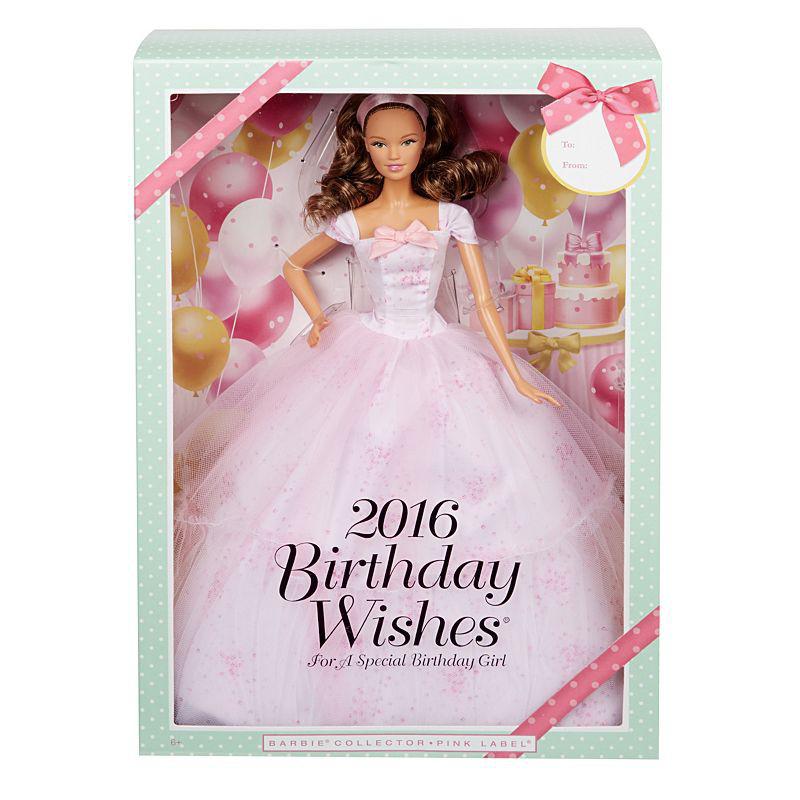 Barbie® 2016 Birthday Wishes® Doll - DGW33 BarbiePedia
