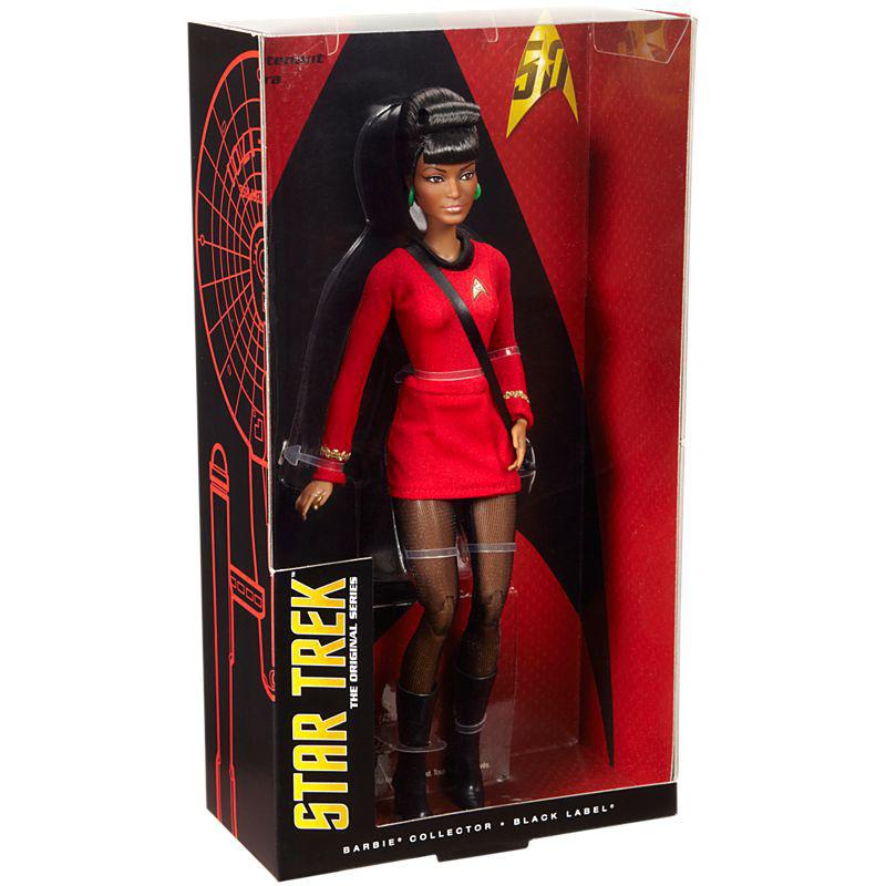 Barbie® Star Trek™ 50th Anniversary Lieutenant Uhura Doll - DGW70  BarbiePedia