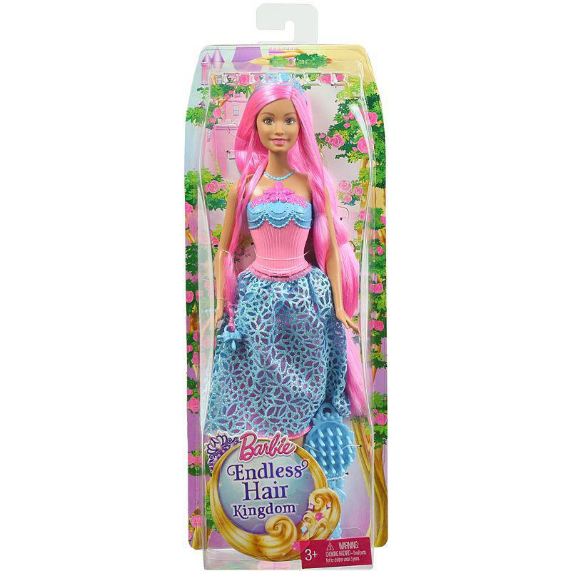 Barbie® Endless Hair Kingdom™ Princess Doll - Pink Hair - DKB61