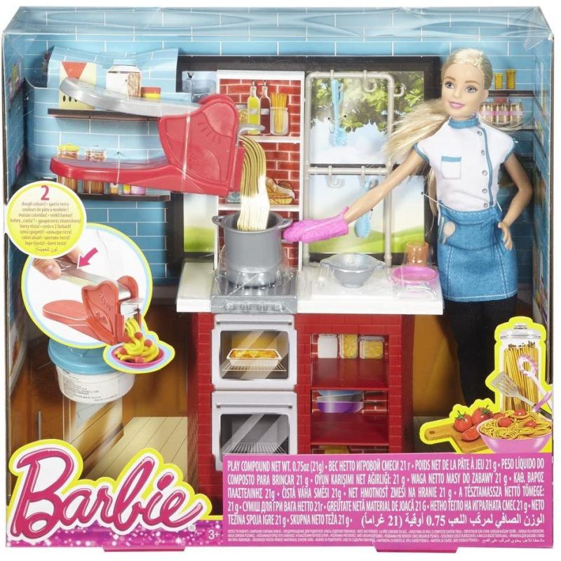 Barbie® Spaghetti Chef Doll & Playset - DMC36 BarbiePedia