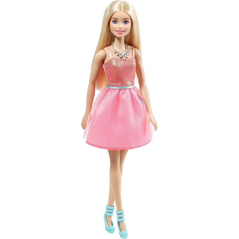 Barbie® Glitz Coral Dress Doll