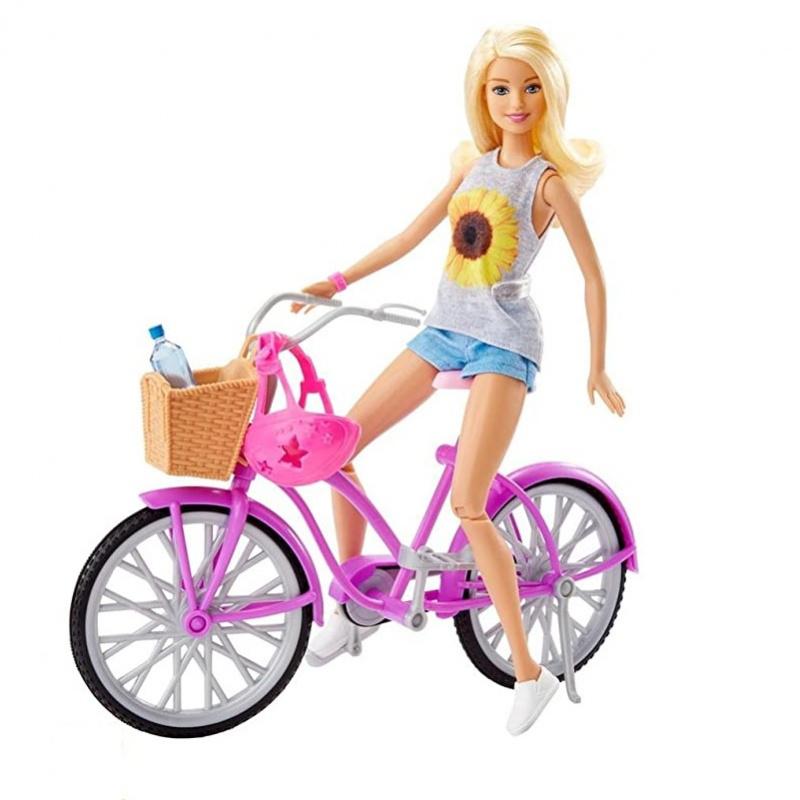 Barbie camping cheap fun bikes