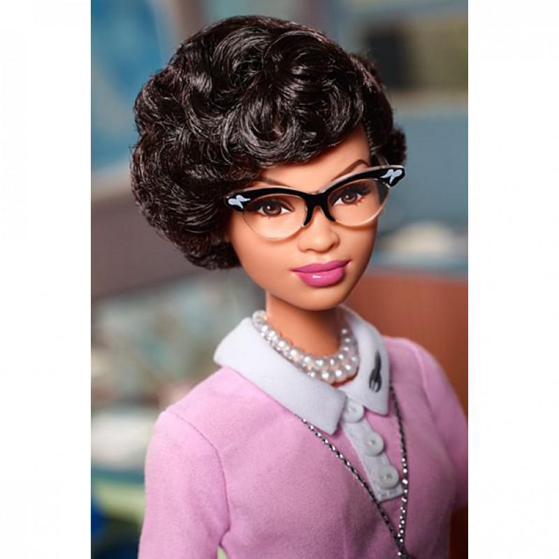 Barbie inspiring women online series katherine johnson doll