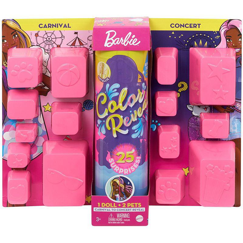 Barbie® Day-to-Night Color Reveal™ Doll with 25 Surprises