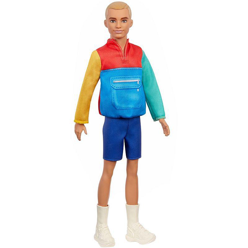 Barbie® Ken™ Fashionistas™ Doll #163, Slender with Sculpted Blonde 