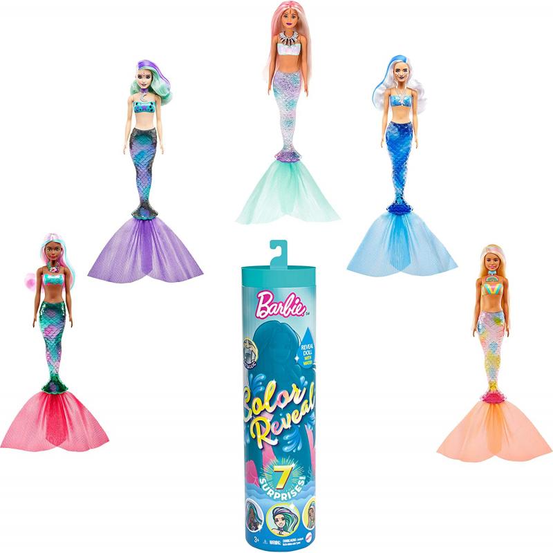 Barbie® Color Reveal™ Mermaid Doll - GRK03 BarbiePedia