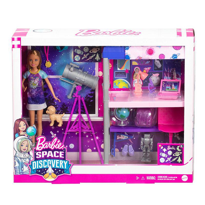 Barbie® Space Discovery™ Stacie™ Doll & Bedroom Playset with Puppy