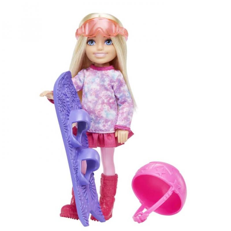 Barbie Chelsea Snowboarder Doll With Accessories - HGM71 BarbiePedia