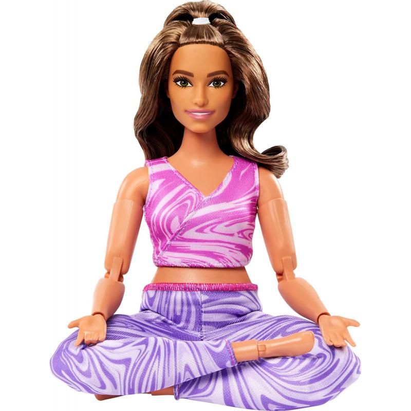 Barbie Yoga Made To Move 2023 Curvy Hispanic - HRH29 BarbiePedia