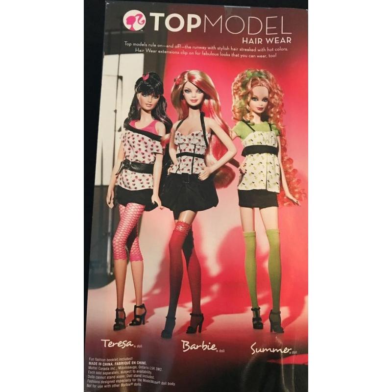 Top Model Hair Wear Barbie® Doll - M5794 BarbiePedia
