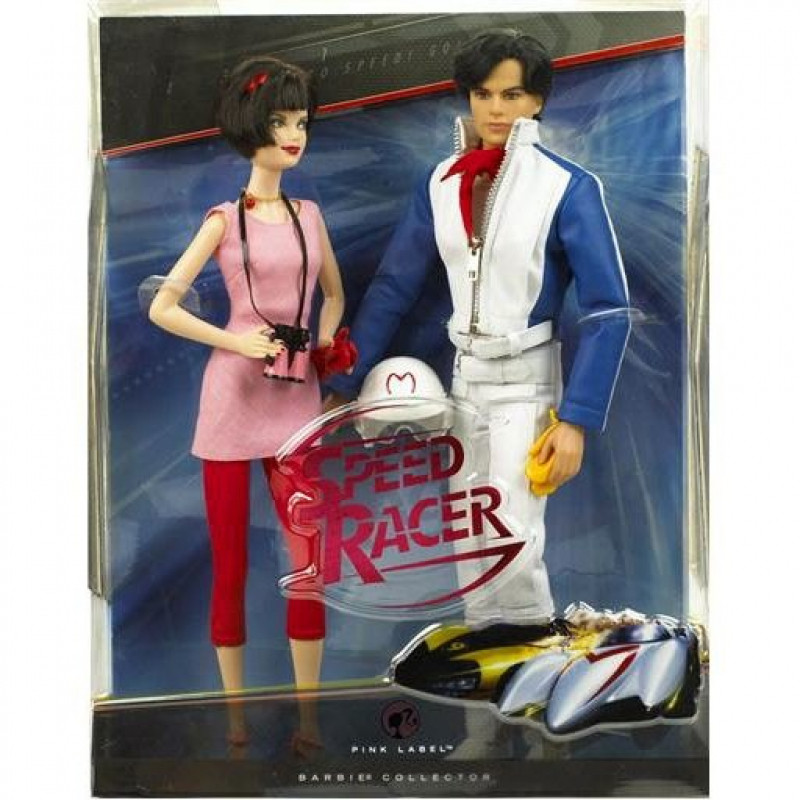 Speed Racer Barbie® Doll and Ken® Doll Giftset - M6592 BarbiePedia