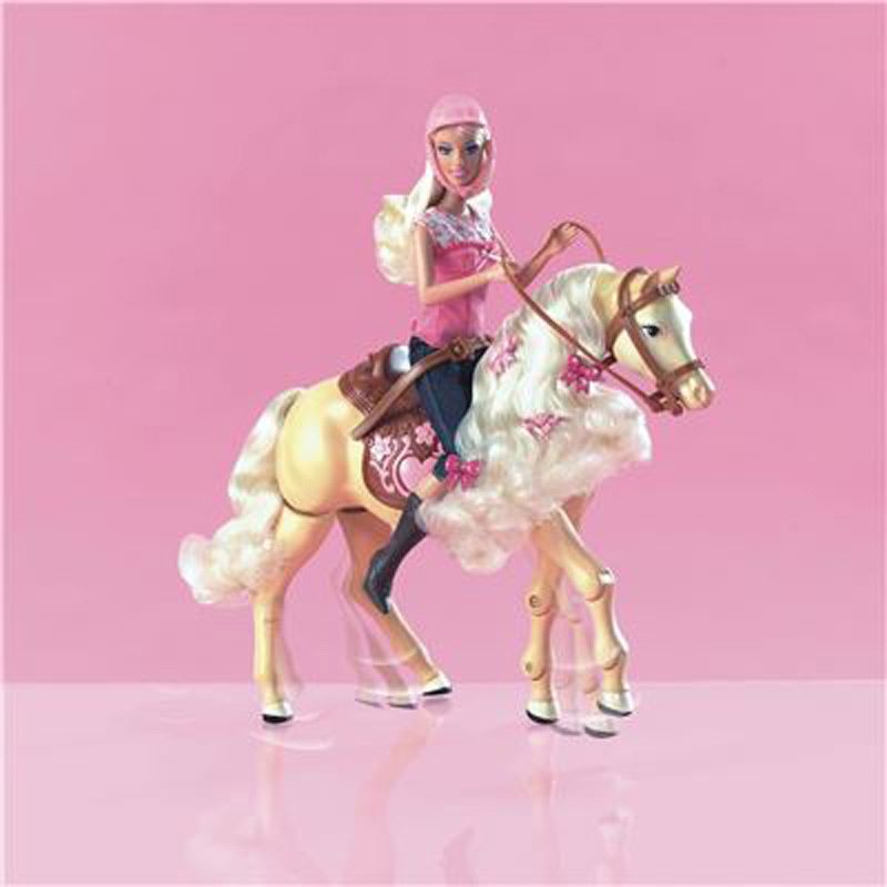 Barbie® Tawny™ & Baby Doll Horse Gift Set - N1692 BarbiePedia