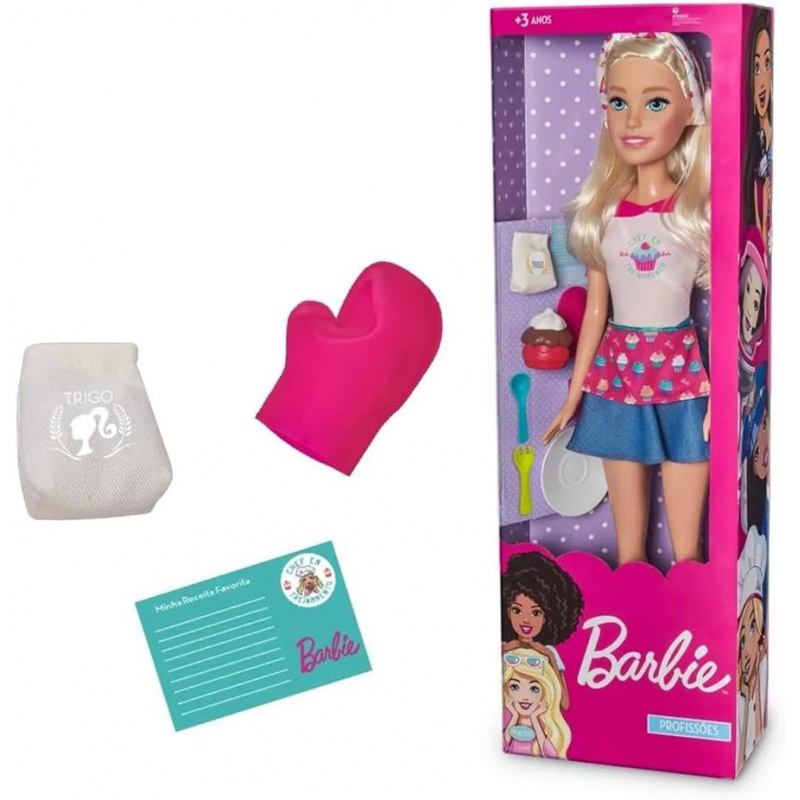 Barbie Careers Pastry Chef Doll 70 cm - PUP‎1275 BarbiePedia