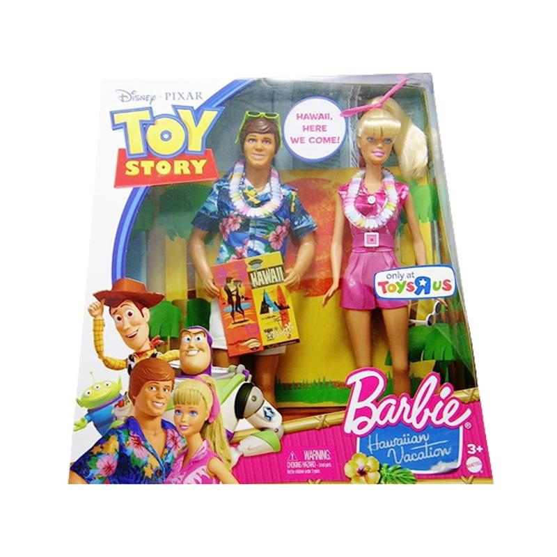 Disney / Pixar Toy Story 3 Exclusive Barbie Ken Doll Figure 2Pack Hawaiian  Dream Vacation,  price tracker / tracking,  price history  charts,  price watches,  price drop alerts