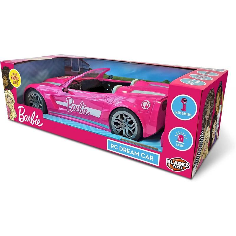 RC Barbie Dream Car with leds (Pink - 2,4 GHz) - ‎63619 BarbiePedia
