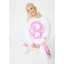 Barbie Logo Crew Neck Sweatshirt