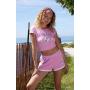 Barbie By The Bay Low Back T-Shirt