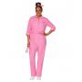 Adult Plus Size Pink Power Jumpsuit - Barbie the Movie