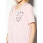 Pink Barbie Graphic Baseball Jersey