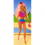 Barbie Banho de Sol (Estrela) Pink bikini