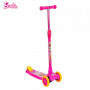 Barbie children's scooter with backpack