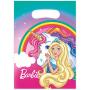 Amscan Barbie Dreamtopia Plastic Bags - 8 Pieces