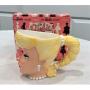 Enchanted Barbie 1960 Sculpted Barbie Mug with Love 1994 by Enesco