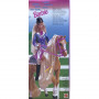 Horse Riding Barbie Doll