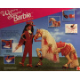 Western Stampin' Barbie with Western Star Horse Gift Set