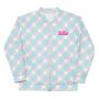 Printed Plaid Unisex Bomber Jacket - Barbie the Movie