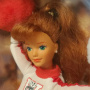 University Barbie- Wisconsin Barbie Doll (red hair)