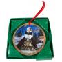 Barbie Holiday Hanging Ornament Happy Holidays 1996 by Enesco